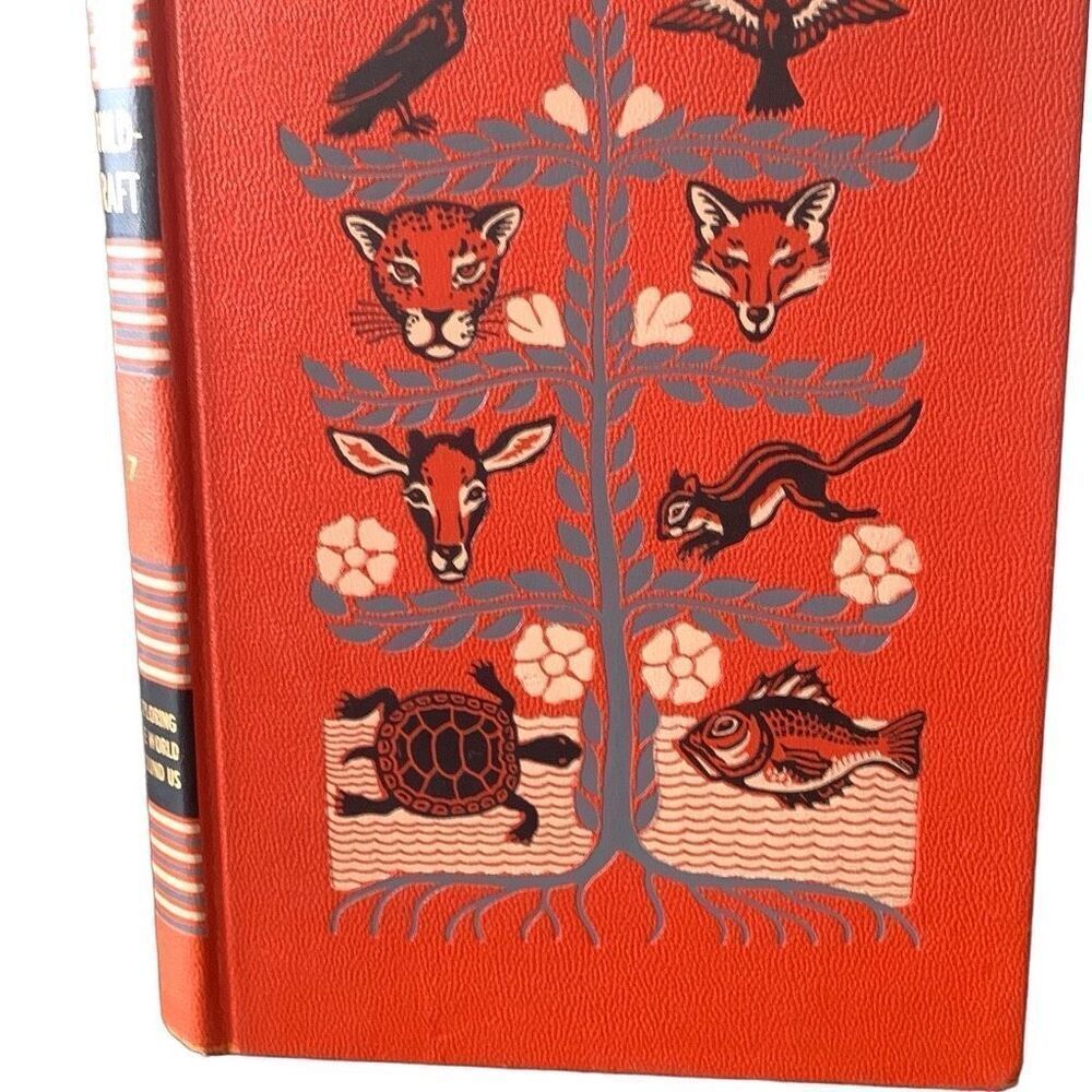 BOOK Vintage 1949 Childcraft Exploring The World Around Us Vol 7 Hardcover